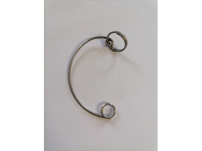 Rögzítőrugó gyorscsatlakozó 2"