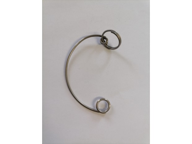 Rögzítőrugó gyorscsatlakozó 2"