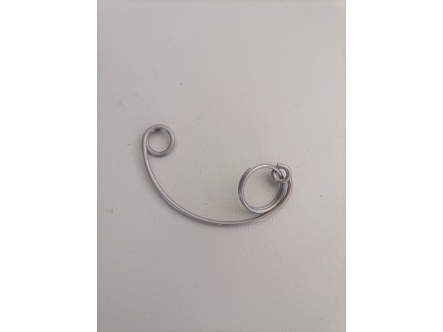 Rögzítőrugó gyorscsatlakozó 5/4"