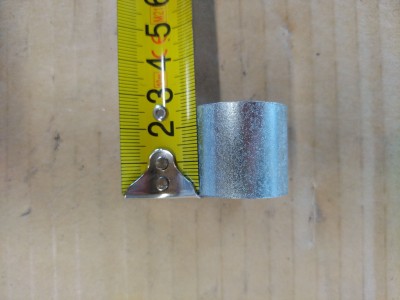 Törőhenger rugóztató persely Ø3/4"*25