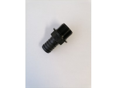 Egyenes tömlőcsatlakozó M 1" D=25