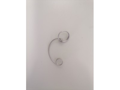 Rögzítőrugó gyorscsatlakozóhoz 1"