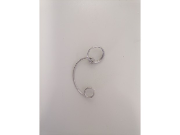 Rögzítőrugó gyorscsatlakozóhoz 1"