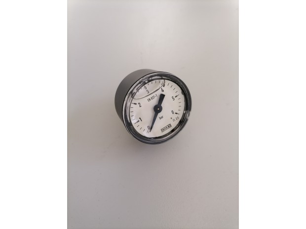 Manométer 0-6 bar 1/8" hátsó csatlakozású