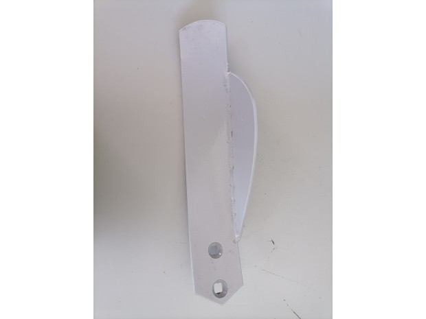 Terelőlemezes beforgató lemez, jobbos (gépen bal oldali)