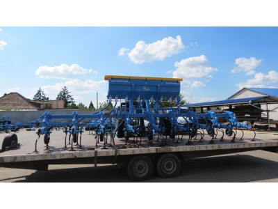 Inter-row cultivators with 700 kg fertilizer adapter
